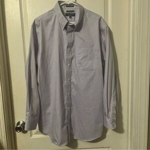 Saddlebred, Coolest Comfort, Long Sleeve, Button Down Shirt, 17 1/2, 34/35